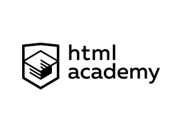Логотип-ссылка HTML-Академии